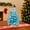 Blue, variant on Blue Tabletop Christmas Tree with LED Lights and Ornaments, 17.1 Inch Artificial Xmas Tree for Holiday Decor, Home Office Desk Party Decoration