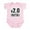 Petal Pink, variant on CafePress - V2.0 Beta Infant Creeper - Baby Light Bodysuit, Size Newborn - 24 Months