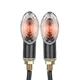 thumbnail image 3 of 2 luces intermitentes para motocicleta, luz ámbar, lámpara universal para Honda, Suzuki, Yamaha, BMW, 12 V, 3 of 5