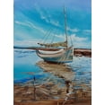 thumbnail image 2 of Luniak, Monika 12x14 Gold Ornate Wood Framed with Double Matting Museum Art Print Titled - In Paradise, 2 of 4