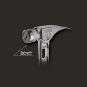 Stiletto TIB15MC 15-oz TIBONE Titanium Hammer Milled Face with Curved Handle