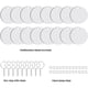 thumbnail image 5 of 240 Piezas de Llaveros Redondos de SublimacióN en , Espacios en de Transferencia de de Doble Cara, Llaveros de MDF, Tablero en , Llaveros en, 5 of 5