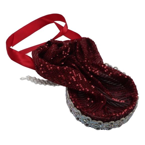 Sombrero Hijab, Hijab para Mujeres Elegante Bufanda de Encaje con Diamantes de Imitación Muy Versátil
