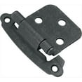 thumbnail image 1 of Hickory Hardware P244-BI Black Iron Surface Self-Closing Flush Hinge 2-Pack, 1 of 1