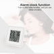 thumbnail image 4 of Reloj despertador LCD inteligente multifunción fácil de usar con temporizador de cocina, reloj de temperatura cuadrado simple para el hogar, 4 of 5