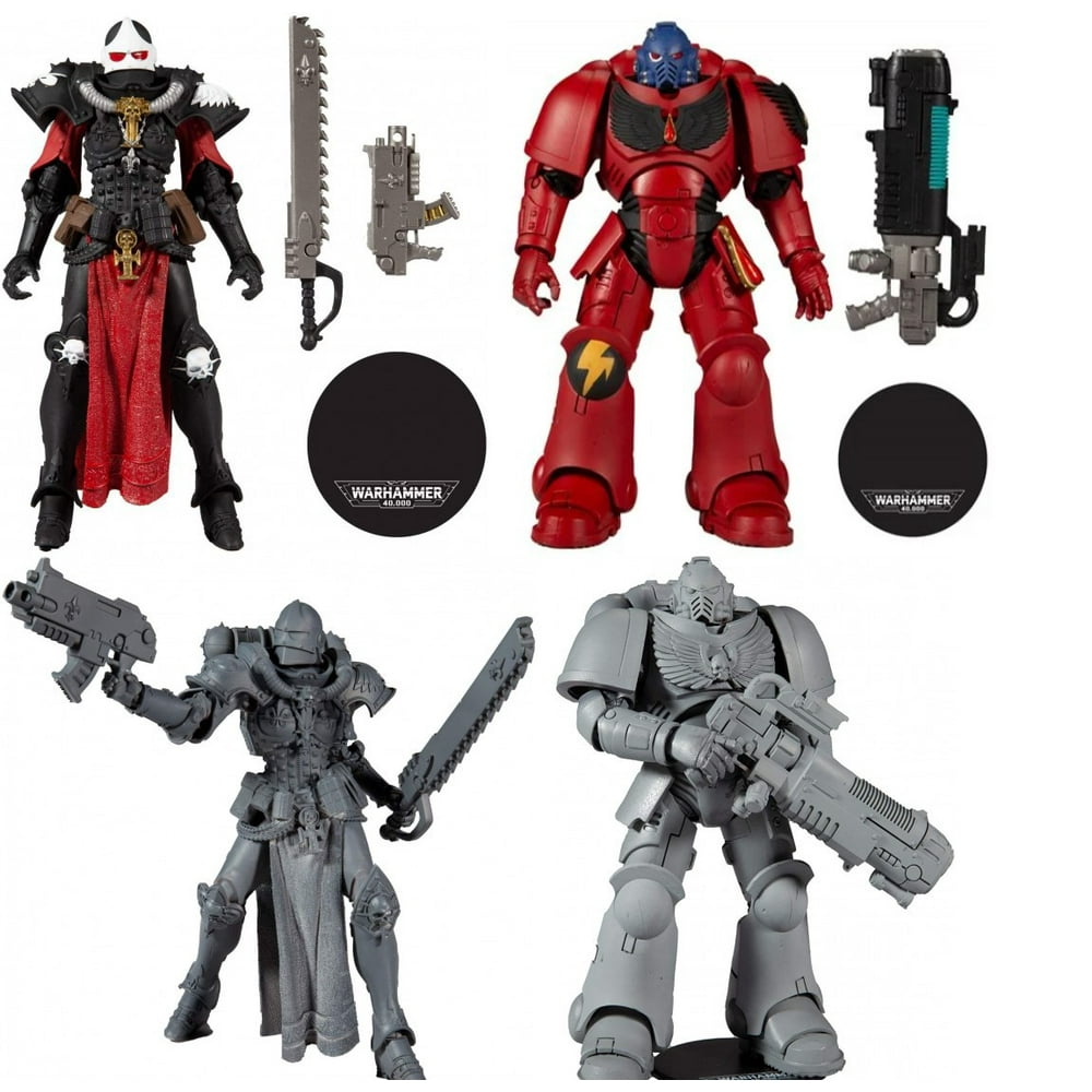 McFarlane Warhammer 40,000 Series 2 2x Adepta Sororitas & 2x Hellblasters Set of 4 Action