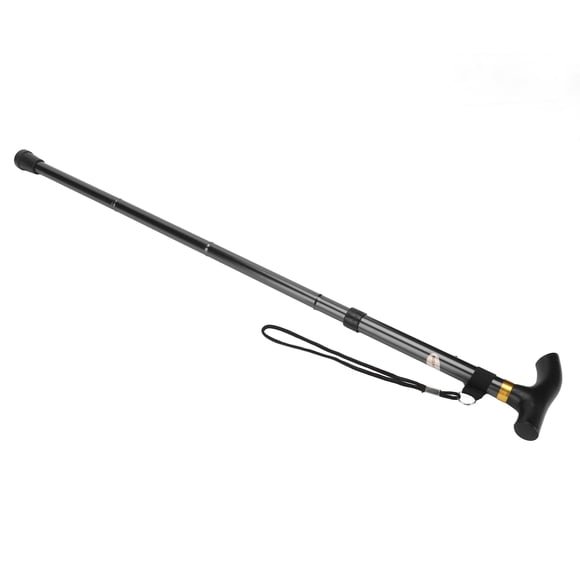 Muleta plegable, sección plegable para adultos de 5 secciones Muleta plegable para adultos Muleta para caminar para ancianos Tecnología de vanguardia