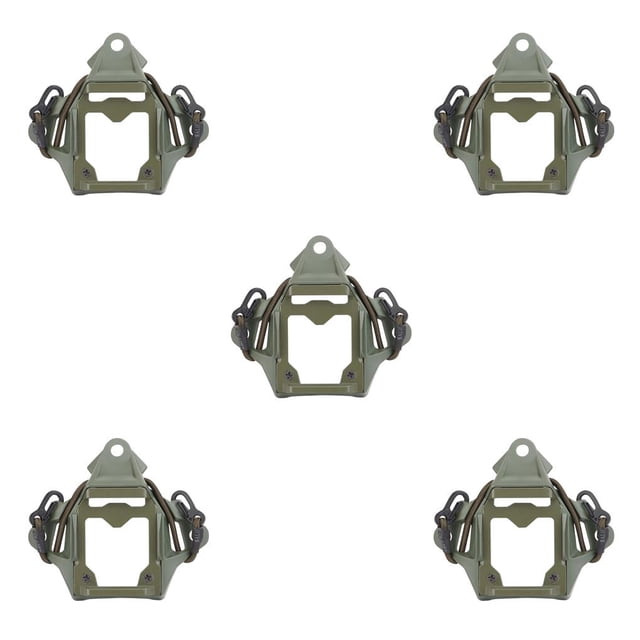 Soidarity WOSPORT, adaptador de montaje para casco de al aire libre, equipo de cazador, soporte montado con tornillo, reemplazo de Base para Fast Type2 NO2 Soidarity CBP363498