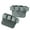 A, variant on Fitness Gym Grip Pad Hand Grip Protector Weight Lifting Gym Grip Pad 4 Finger Gym Workout Gloves for Weightlifting