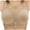 Khaki, variant on Admvng Bras for Women Fashion Plus Size Wire Free Comfortable Push Up Hollow Out Bra Underwear M-3XL