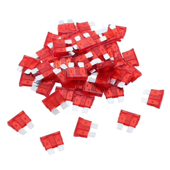 chalian-100 Pack Auto Fuses 10 AMP ATC/ATO Standard Regular Fuse Blade 10A Car Truck Boat Marine RV