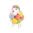 thumbnail image 2 of Rewenti Colorful Boho Lint Sheep Ornament Handmade Lamb Figurine Easter Decor Cute Lint Tabletop Accents Spring Rural Home Decoration Gift, 2 of 5
