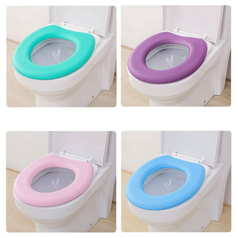 Toilet Seat Pad Waterproof Soft Adhesive Toilet Seat Cushion