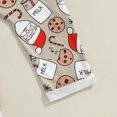 thumbnail image 5 of Toddler Baby Boy Girl Christmas Outfit Milk Bottle/Santa Suspender Pants Bib Overalls Jumpsuit Fall Winter Xmas Holiday Clothes, 5 of 8
