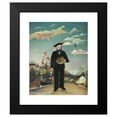 thumbnail image 2 of Henri Rousseau 12x14 Black Modern Framed Museum Art Print Titled - Myself- Portrait - Landscape (1890), 2 of 5