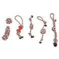 thumbnail image 4 of Dog Rope Toys, Clean Teeth Interactive Colored Prevents Boredom Christmas Dog Rope Toy  for Training for Grasping, 4 of 7