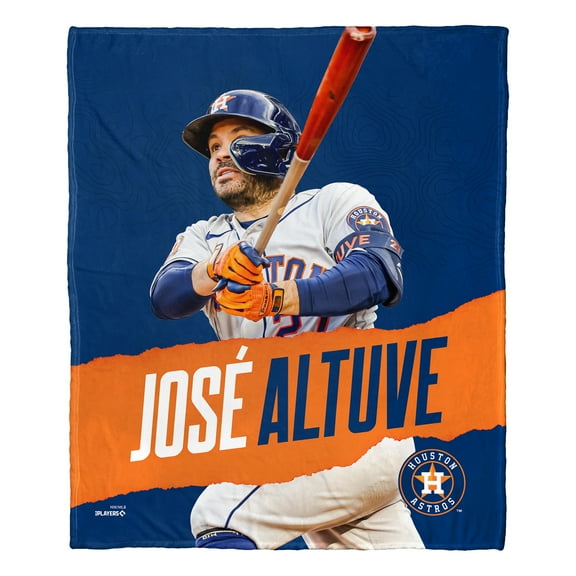 The Northwest Group Jose Altuve Houston Astros 50" x 60" Silk Touch Throw Blanket