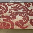thumbnail image 6 of Ambesonne Antique Place Mats Set of 4, Vector Thai Culture, Standard Size, Ruby, 6 of 6