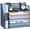 Black, variant on INTIGE 5-Tier Metal Desk File Organizer with Handle, Pen Holders and File Rack, Office supplies, Black, 1 Piece