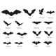 thumbnail image 2 of Bienvenido Halloween Murciélago Acrílico Espejo Adhesivo Estéreo Autoadhesivo, 2 of 5