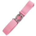 thumbnail image 2 of Falari Womens Stretch Belt Adjustable Web Belt Metal Buckle All Occasion Dress Belt - Pink, 2 of 7