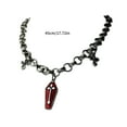 thumbnail image 3 of Adjustable Gothic Choker Vintage Punk Coffin Pendant Necklace Fashion Jewelry Sweet Cool Collar Necklace, 3 of 6