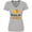 Athletic Heather, variant on Inktastic Orlando Florida Orange in Heart Women's V-Neck T-Shirt
