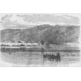 thumbnail image 1 of Confederate Fort at Shipping Point, Virginia on the Potomac-Fine Art Canvas Print (20" x 30"), 1 of 1