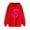 Red(New), variant on PNTUTB Women's Print Winter Hoodie Pullover Long Sleeved Casual Round Neck Comfortable Sweatshirt