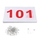 thumbnail image 4 of 100 dorsales numerados para correr del 101 al 200 con 200 pines Colamx, 4 of 8