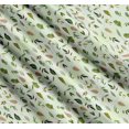 thumbnail image 3 of Soimoi Green Cotton Poplin Fabric Flower Leaves Printed Fabric 1 Yard 42 Inch Wide, 3 of 7