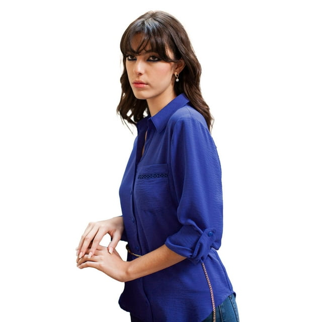 CAMISA VYNICA azul 26
