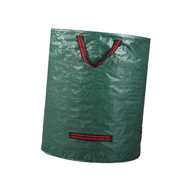 Bolsa para desechos de jardín, bolsa para desechos de jardín, contenedor de hojas con asas, bolsa profesional para desechos de hojas de jardín, para 80cmx100cm