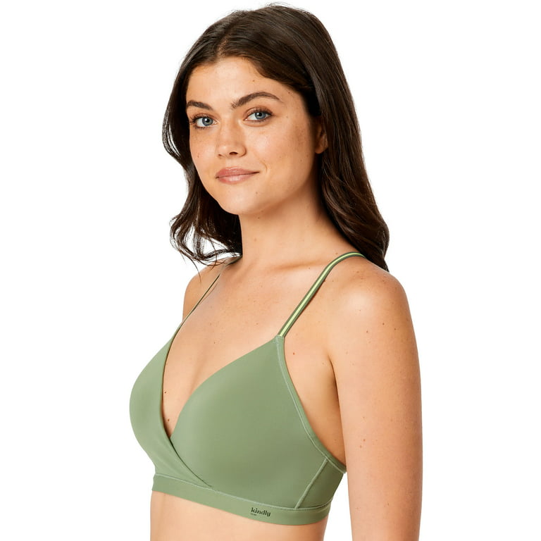 Kindly Yours Women's So Comfy Lightly Lined Micro Wire-Free Bra