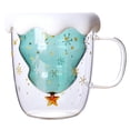 thumbnail image 1 of Toystoory Creación de vidrio de doble capa Árbol de Navidad Estrella Taza de agua Taza de alta temperatura Vidrio Árbol de Navidad Estrella Taza de los Kits de decoración para fiestas Toystoory HA016204-00, 1 of 1