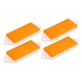 thumbnail image 1 of 4pcs Rectangular Reflectors Highly Reflective Safety Posts Reflectors Enhance Visibility for Trailer Truck Motorcycle with Easy Installation for Fence Gate, 1 of 7