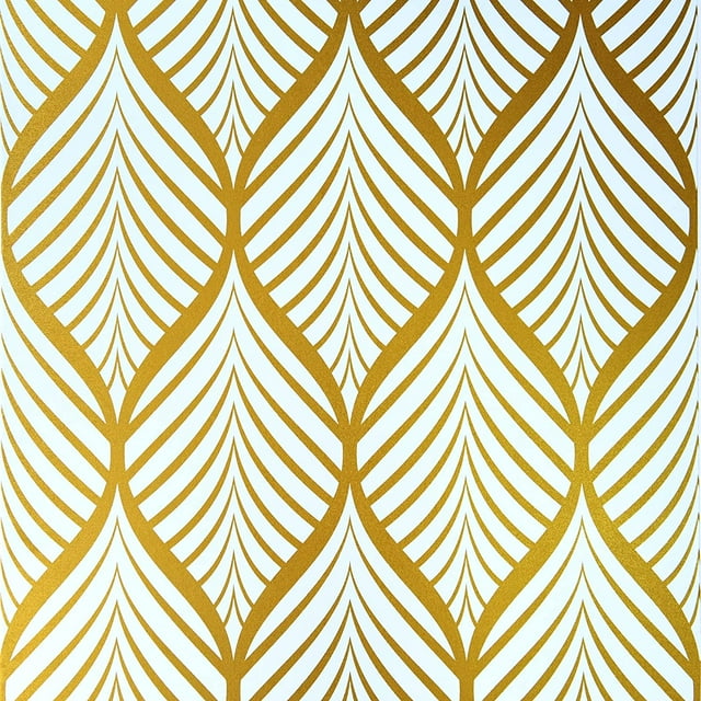 Papel pintado con patrón geométrico minimalista amarillo y blanco moderno, película de vinilo autoadhesiva impermeable para baño, sala de estar, dormitorio, muebles de cocina, 44,5x1000cm TUNC Sencillez