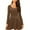 Brown, variant on Womens Long Sleeve Sweater Dress Knit Crochet Casual A Line Flowy Skater Mini Dresses