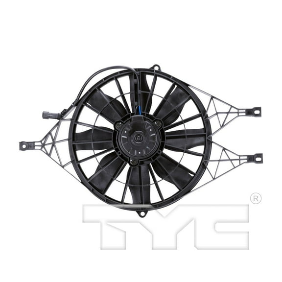 TYC 620880 Dual Radiator and Condenser Fan Assembly For 97-04 Dakota Durango Fits select: 1997-2004 DODGE DAKOTA, 2000-2002 DODGE DURANGO