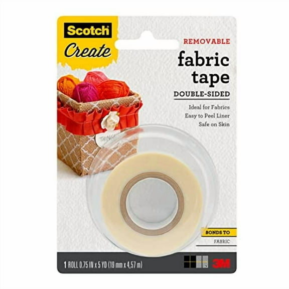 Scotch Removable Fabric Tape - 3/4" x 180"