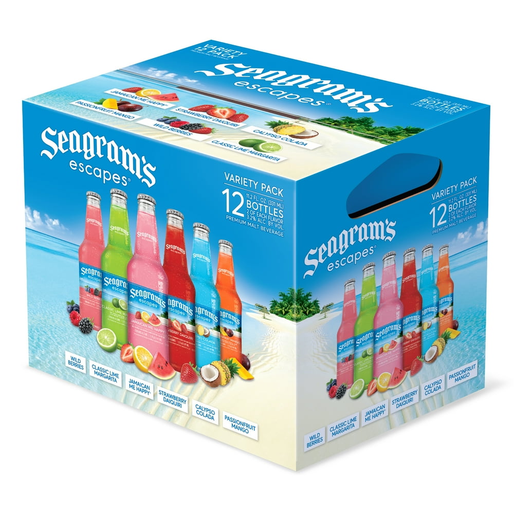 Seagram's Escapes Variety Pack 12/11B