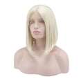 thumbnail image 1 of Pelucas delanteras de encaje Unique Bargains para mujer 12 pulgadas Beige Medio largo Recto, 1 of 8