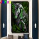 thumbnail image 2 of Mythical Unicorn Gothic Skull 5D DIY,Diamond Painting mosaic Full drill Sakura Horse diamond Embroidery diamond stitch LargeRound 80x160cm Gao Jinjia LED, 2 of 2