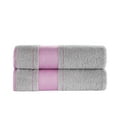 thumbnail image 5 of Kafthan  Textile Fishbone Turkish Cotton Bath Towels (Set of 2) - 59"L x 35"W x 0.5"H Light Gray, 5 of 5