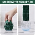 thumbnail image 6 of Pure Cotton Terry Kitchen Towels, Checkered Designed, Soft and Super Absorbent Dish Towels Kitchen Towels Green 28*13 In, 6 of 6