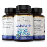 Florida Herbal Pharmacy, LACTOFERRIN (120 Capsules) 500 mg per Capsule, 1000 mg Serving