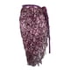 thumbnail image 3 of Bufanda de Cadera Larga con Borlas de Lentejuelas Ajustable Traje para Danza de XL púrpura Yuyangstore Bufanda larga de cadera para danza del vientre, 3 of 8