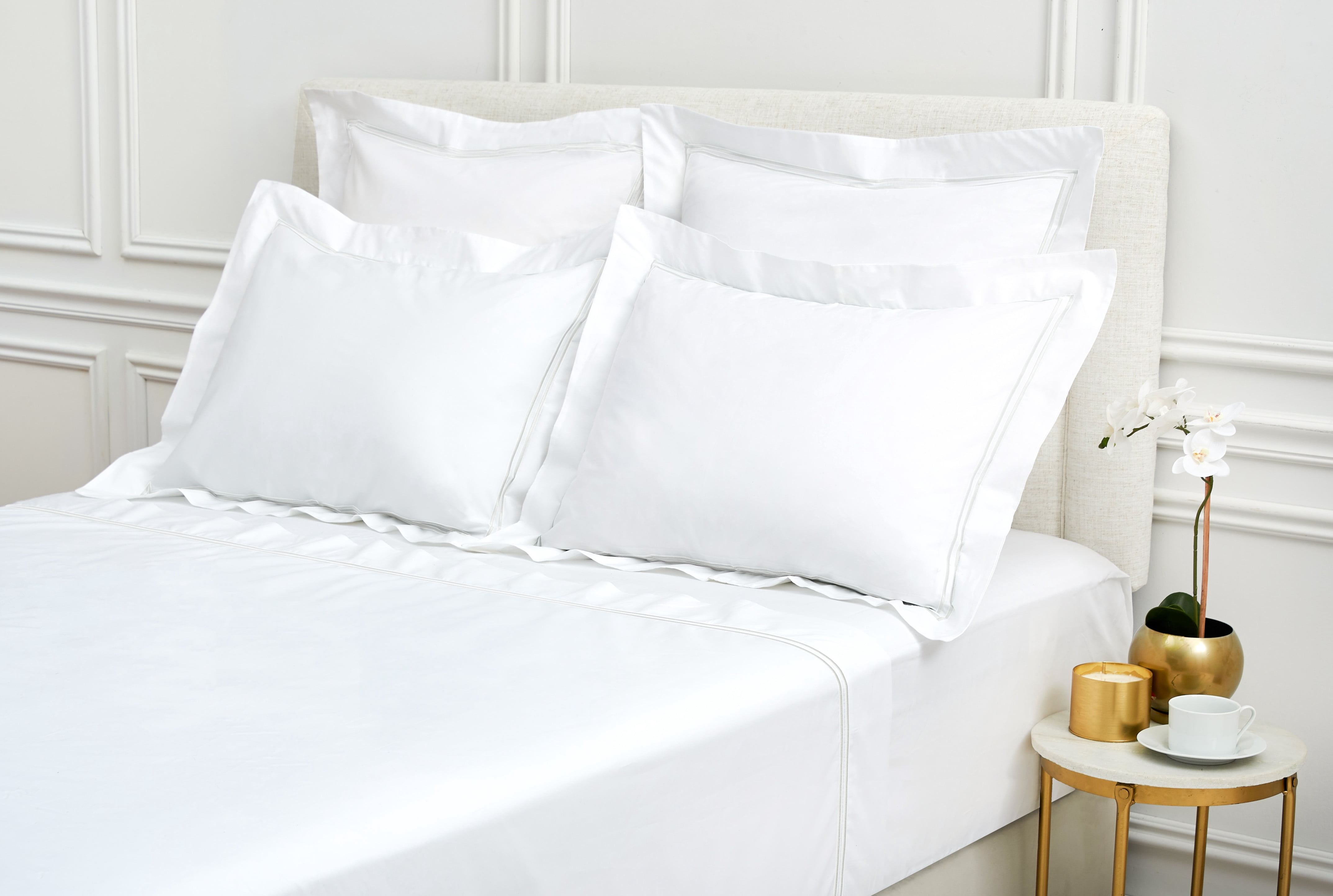 Legacy White Cotton Lightweight Breathable Luxury Full/Queen Duvet Cover