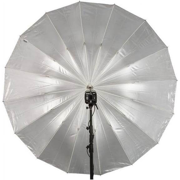 Buff 86" Soft Silver PLM Umbrella Compatible with Paul C. Buff Flash Units with Umbrella Adapter