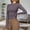 Purple womens long sleeve crop top a1, variant on Women's Fall Winter Long Sleeve Crop Top Round Neck Slim Fit Solid Casual Basic Pullover Tops Cozy Daily Layering Blouses, Coffee M